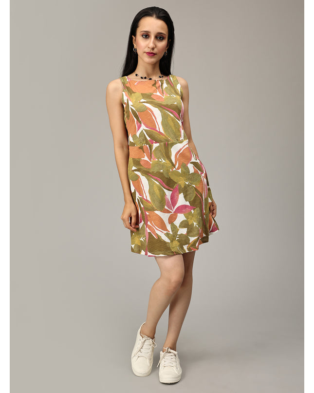 Shop Pink & Green Floral Dress online