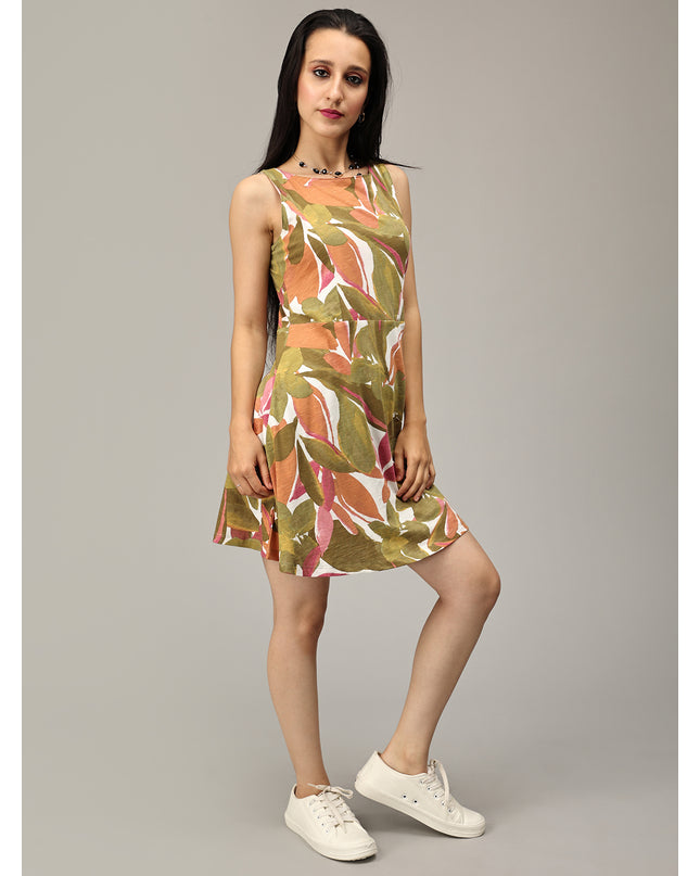 Online Shopping: Explore Our Pink and Green Floral Dress Collection