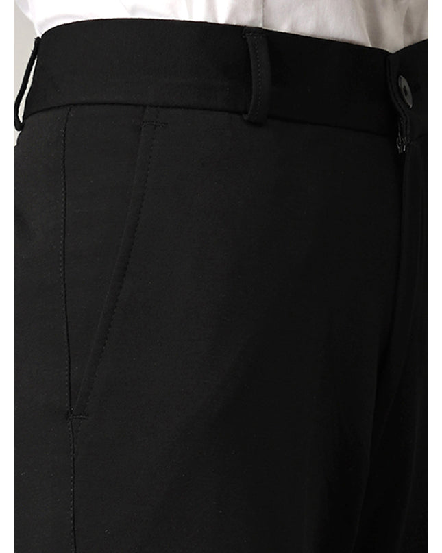 Upgrade Your Wardrobe with Black Formal Straight Leg Pants – Buy Online