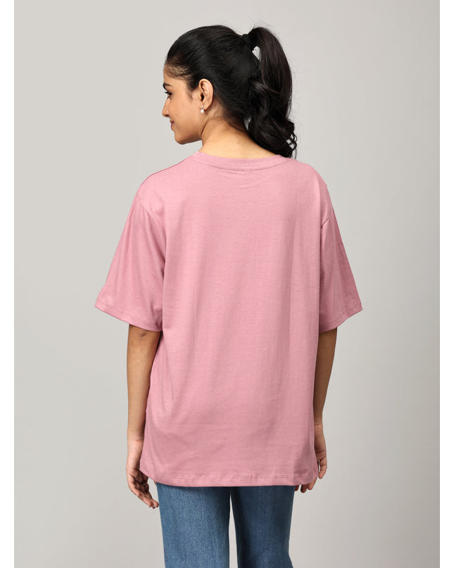 Print 2 Lavendar Oversize Tshirt