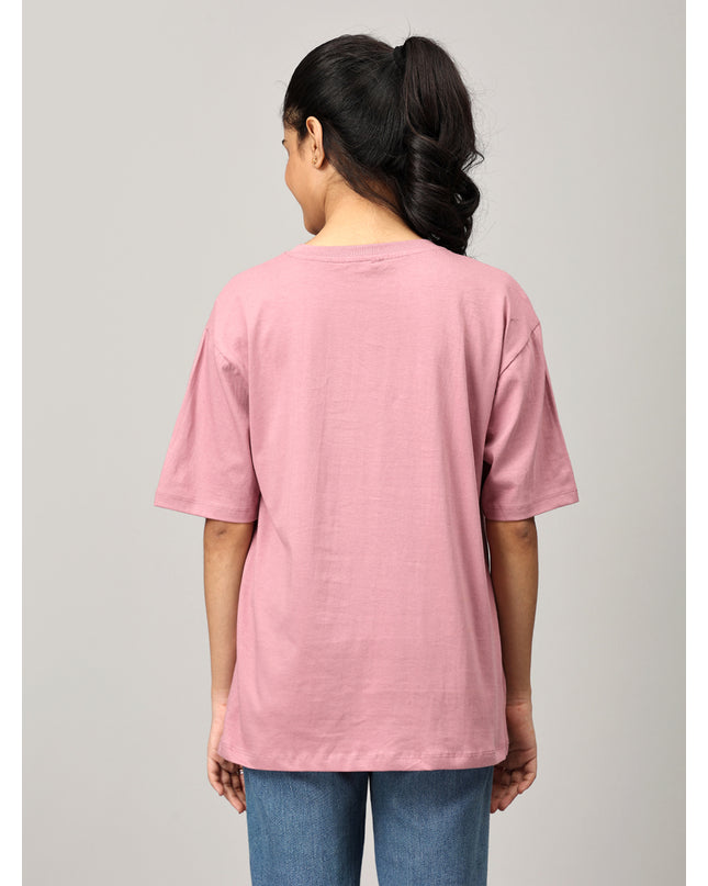 Print 1 Lavendar Oversize Tshirt