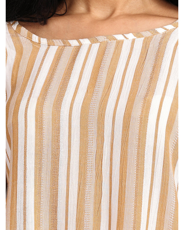 Must-Have Crushed Crop Top Striped – Order Online Today