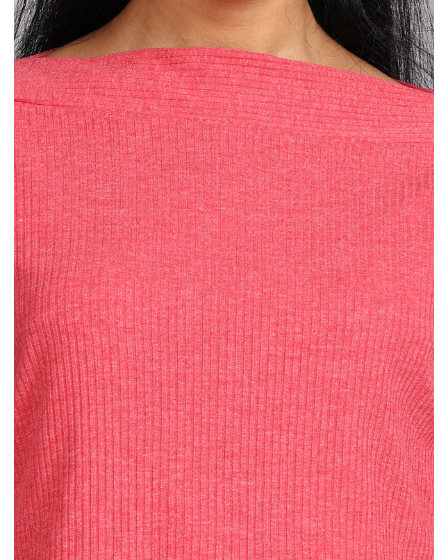 Online Boutique: Peach Ribbed Crop Top