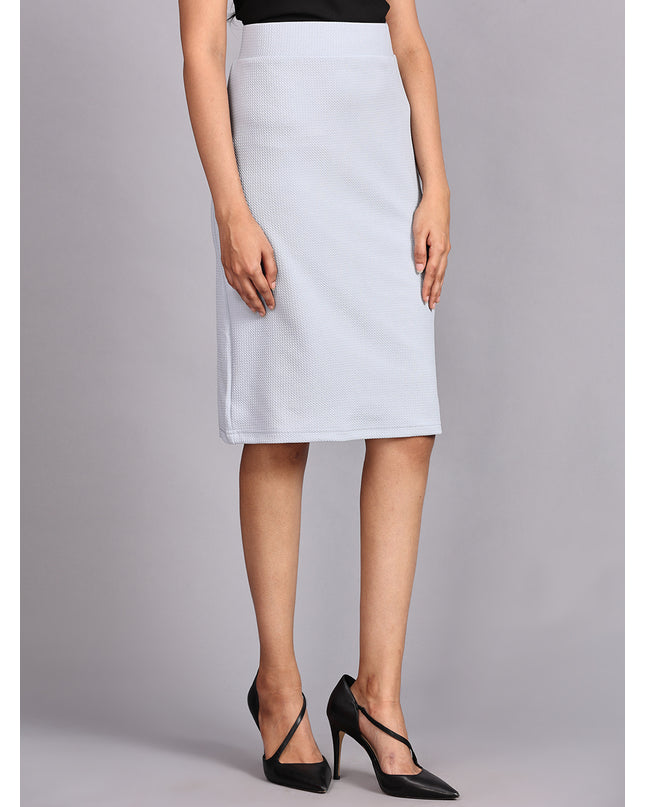Trendy Light Blue Skirt - Shop Now Online