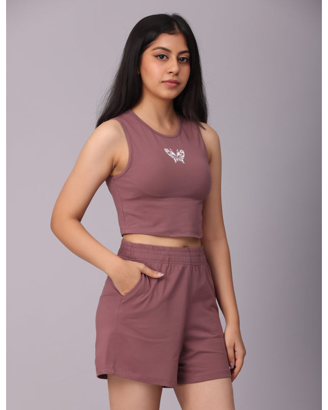 Online purchase: Plum Knit Shorts