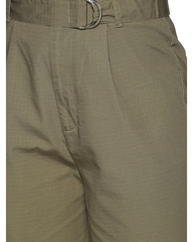 Discover Comfort: Olive High Waist Cotton Pants Available Online