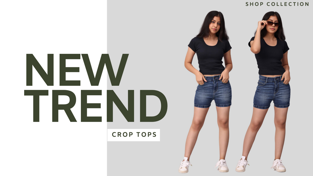 Shop the Trendiest Women's Crop Tops on Sale Online at Genzee