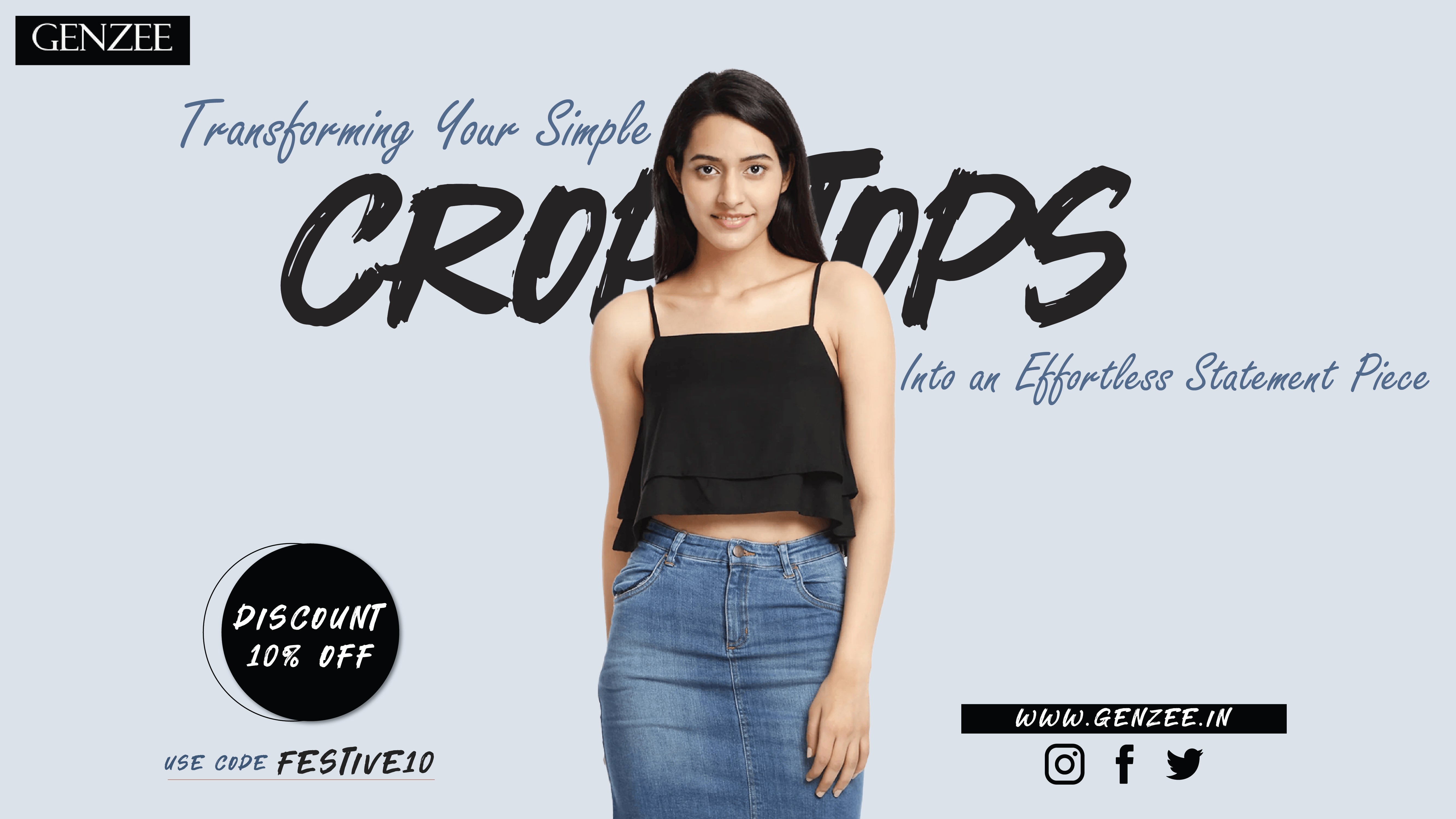simple crop top