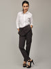 Dark Grey Formal Pants Without Waist Band