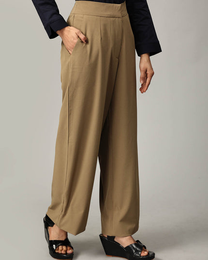 Shop Khaki Straight Leg Pants online