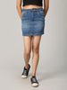 Blue Short Denim Skirt