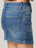 Blue Short Denim Skirt