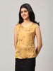 Mustard Sleeveless Top