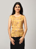 Mustard Sleeveless Top