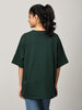 Print 2 Green Oversize Tshirt