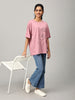 Print 2 Lavendar Oversize Tshirt