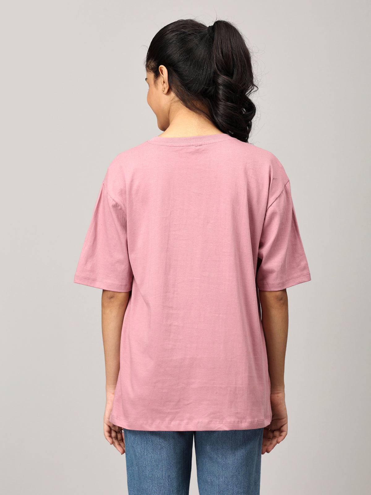 Print 1 Lavendar Oversize Tshirt