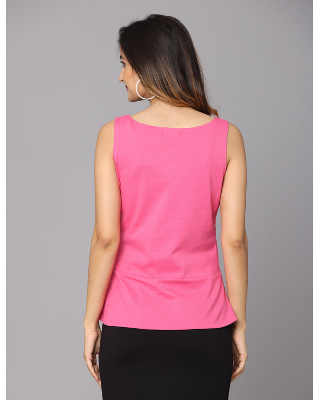 Buy cute pink peplum top - Click to shop!