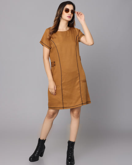 Mustard Magic: Shop the Tunic Dress Online