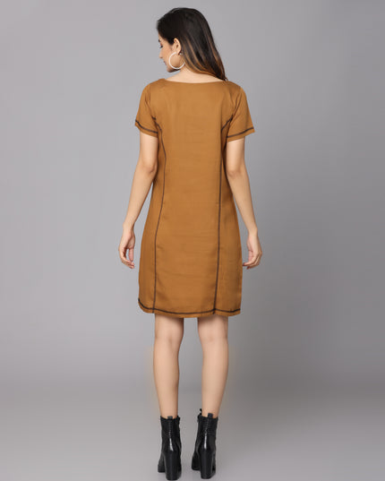 Shop Mustard Tunic Dress online