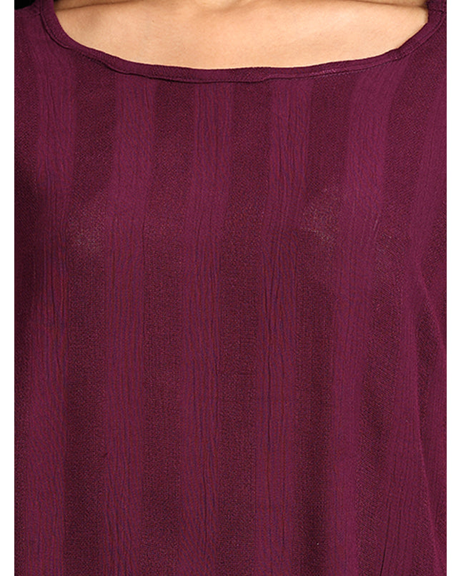 Online Shopping for Purple Crushed Crop Top