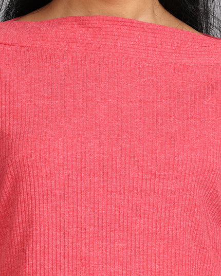 Online Boutique: Peach Ribbed Crop Top
