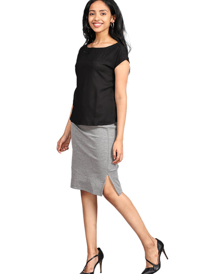 Shop sustainable and fashionable light grey skirts online