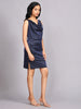 Trendy navy party dresses available for online shopping