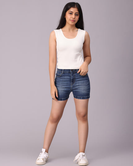 Shop White Crop Tshirt online