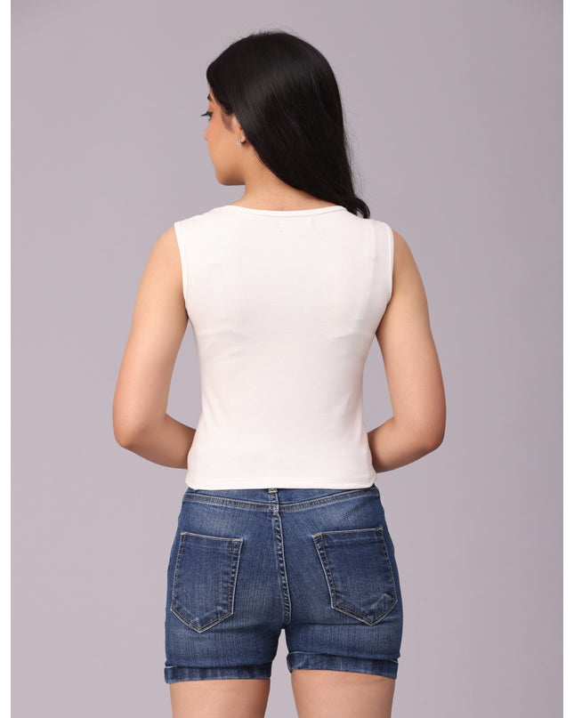 Discover Fashionable White Crop Tops Online