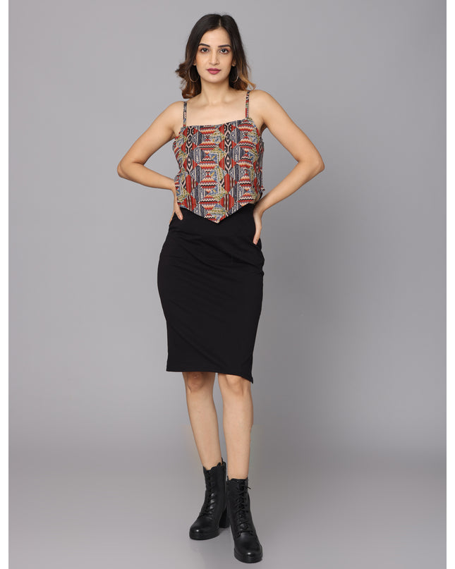 Shop V Bottom Printed Top online