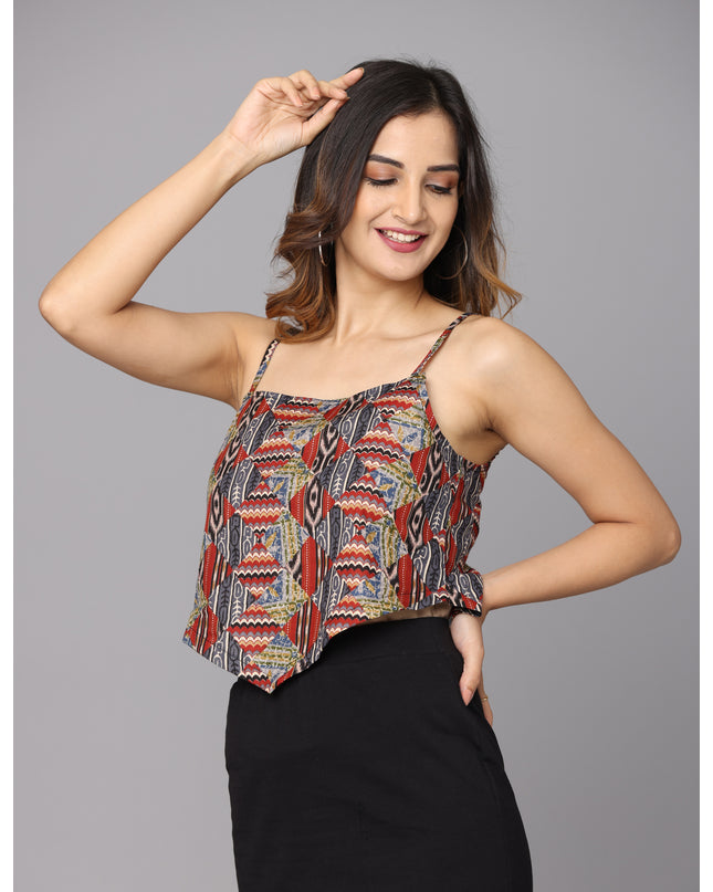 Get your stylish V Bottom Printed Top online now