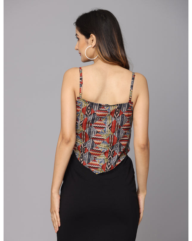 Shop online for the coolest V Bottom Printed Top