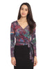 Wrap Around Top Purple