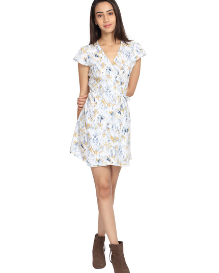 buy Wrap Around Dress White online