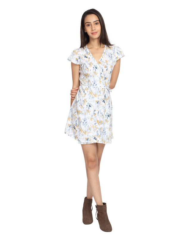 buy Wrap Around Dress White online