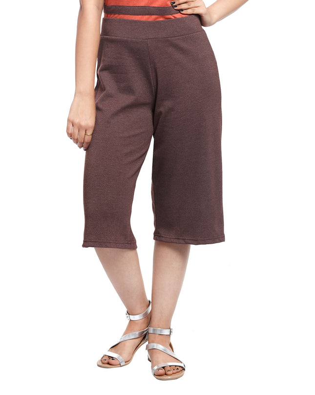 Buy Brown Knit Culottes online