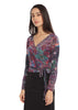 Wrap Around Top Purple