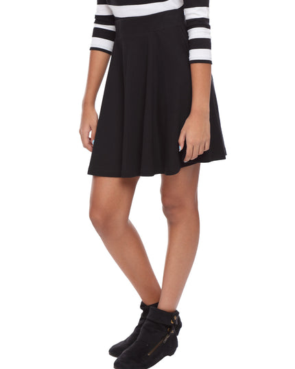 Shop Girls Circle Skirt in Black online