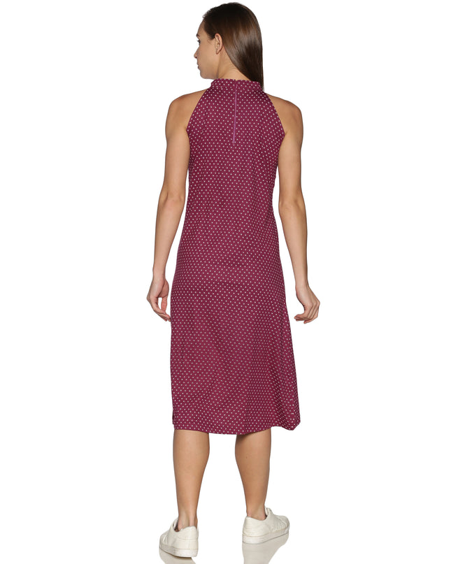 Wine Halter Neck Dress: Effortless Summer Style (Buy Online)
