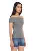 Grey Fold-Over Top - GENZEE