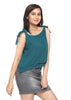 Spaghetti Shoulder Knot Green - GENZEE