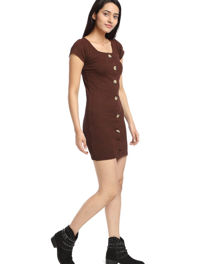 Head-Turning Style: Shop the Brown Bodycon Dress Online