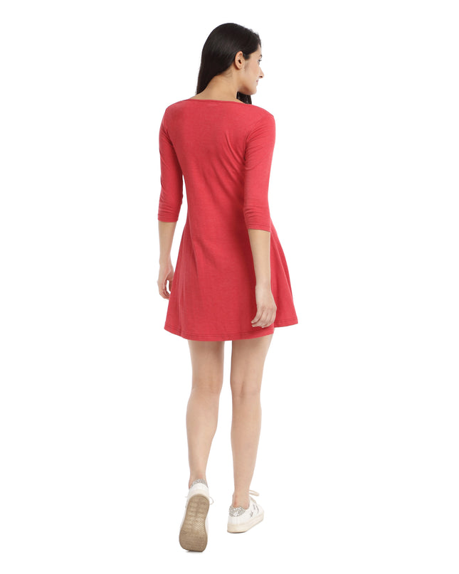 Flowy Garnet Swing Dress: Effortless Summer Style (Buy Online!)