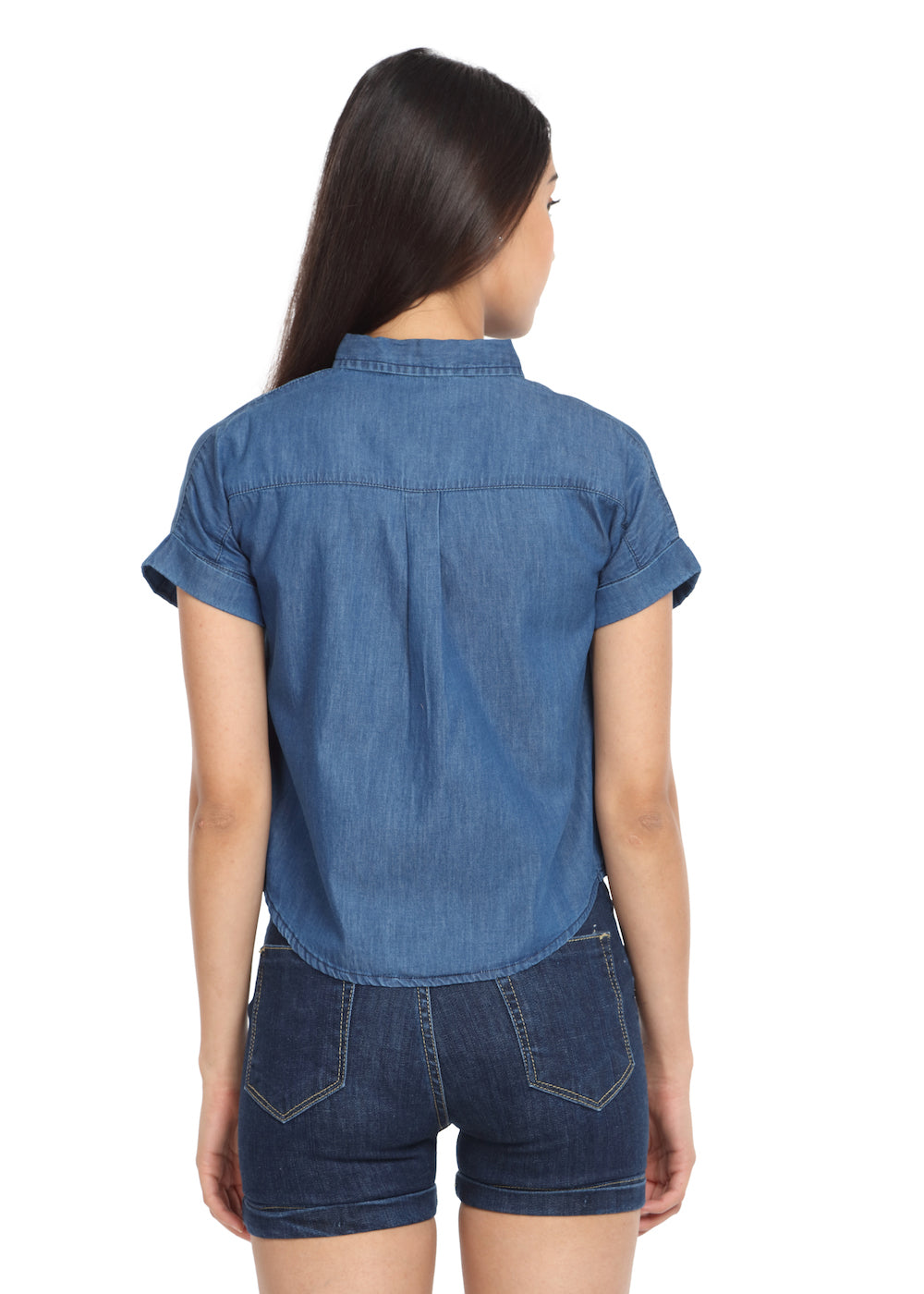 Denim Sleeveless Shirt Dress (Light Indigo Wash) – Holland Cooper ®