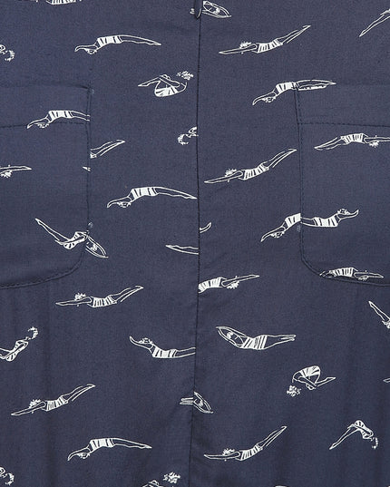 Summer Staple: Breezy Navy Blue Jumpsuit Online
