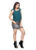 Spaghetti Shoulder Knot Green - GENZEE