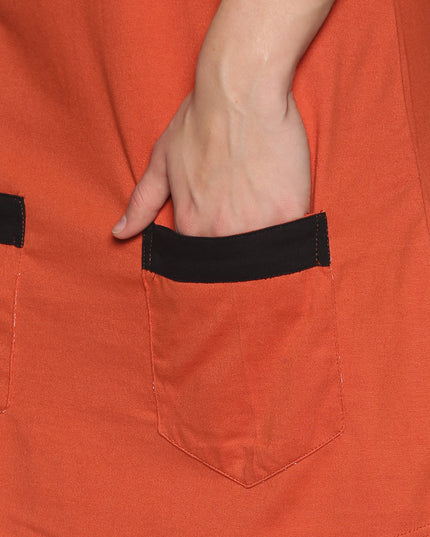 The Must-Have Rust Dress: Knit Apron Style (Shop Online)