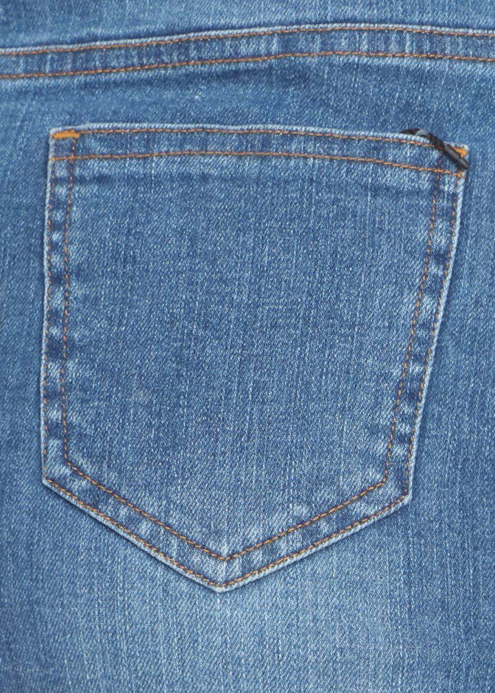 Denim Skirt with Raw Hem - GENZEE