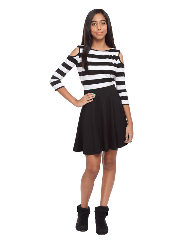 Black circle skirt for girls - Online shopping